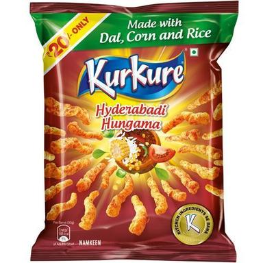 Hygienically Packed 47Gram Masala Kurkure Hyderabadi Hungama Made With Rice And Wheat Grade: Food Grade