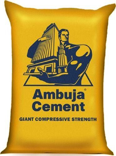 Natural Chemical And Weather Resistance Ambuja Cement For Industrial Use Bending Strength: 4.75 Mm