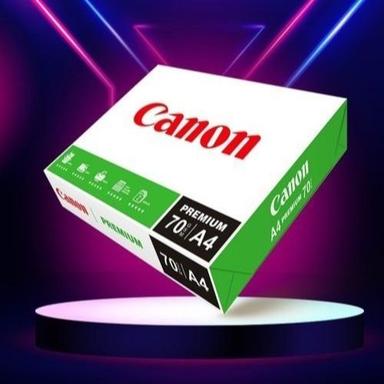White Canon Premium A4 70 Gsm Copier Paper With 500 Sheets Per Pack Size: 30 X 21 X 5 Centimeters