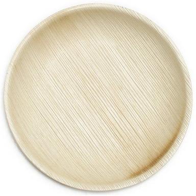 Polished Eco Friendly Disposable Areca Leaf Plate For Shadi, Parties, Events