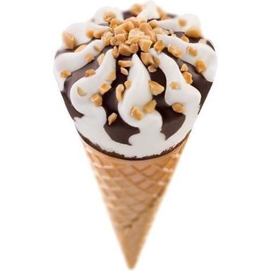 High In Fibre, Vitamins, Minerals, Antioxidants Sweet Chocolate And Nuts Flavour Ice Cream Cone Age Group: Children