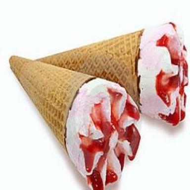 Delicious High In Fibre, Vitamins, Minerals, Antioxidants Sweet Strawberry Ice Cream Cones Age Group: Children