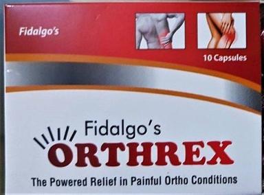 Ayurvedic Orthrex Capsules For Joint Pains Sprains Strains Stiffness Frozen Shoulder And Back Pain