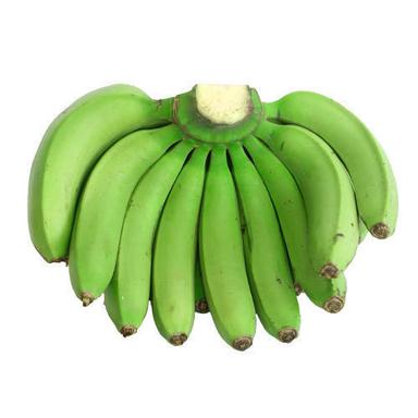 Common Curved Shape Healthy Rich In Vitamin C Green Banana 