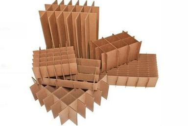 Durable Long Lasting Brown Corrugated Partition Packaging Box For Packing