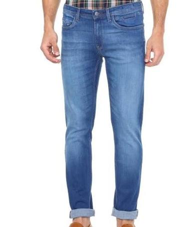 Washable Eco Friendly Casual Wear Breathable And Comfortable Light Blue Denim Jeans