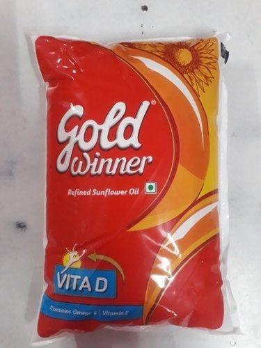Common Healthy Yellow Colour Vitamins And Minerals Rich Vegetarian Gold Winner Refined Sunflower Oil
