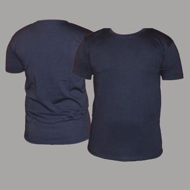 Plain Round Neck Short Sleeves Casual Boys Cotton T Shirts Age Group: 25- 45