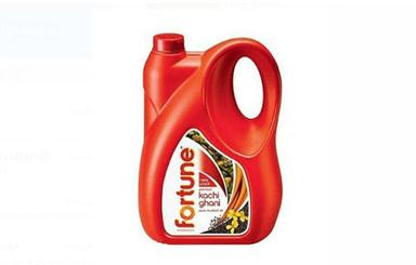 Common Natural Taste Fortune Premium Kachchi Ghani Pure Mustard Oil For Cooking, 5 Liter 