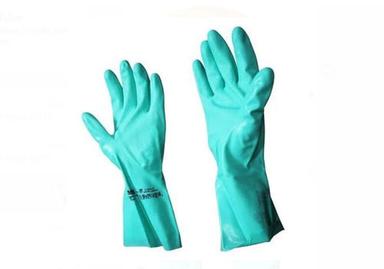 Full Finger Easy To Use Plain Rubber Hand Gloves