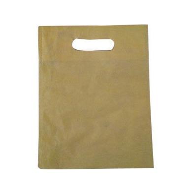 Brown Eco-Friendly Plain Non Woven Fabric Plain And D Cut Paper Bag