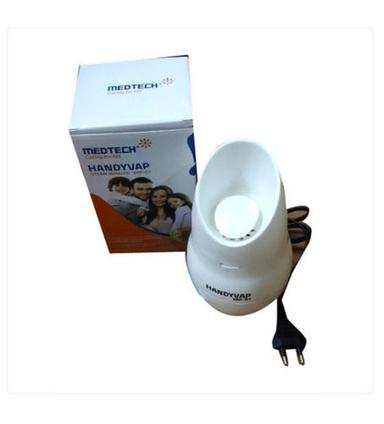 White Medtech Handyvap Steam Inhaler Used For Treating Congestion, Cold And Various Ailments Of The Nose Frequency: 50 Hertz (Hz)