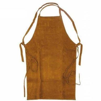 Sleek And Stylish And Elegant Brown Quality And Comfortable Pure Leather Apron