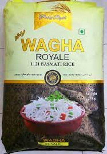 100 Percent Pure Organic Medium Grain Wagha Royal Basmati Rice For Cooking Admixture (%): 5%;