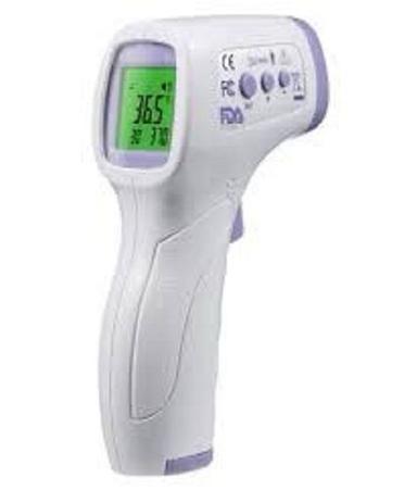 One Second Quick Detection Non Contact Infrared Forehead Digital Thermometer  Color Code: White