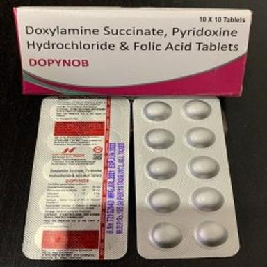 Dopynob Folic Acid Tablets (Pack Size 10X10 Tablets) General Medicines