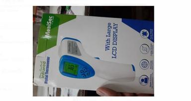 White Colored Digital Infrared Thermometer For Getting Body Temperature External Size: 5 Inch (In)