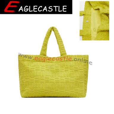 Yellow & Can Customize Fashionable Tote Bag For Women (Cx22764)