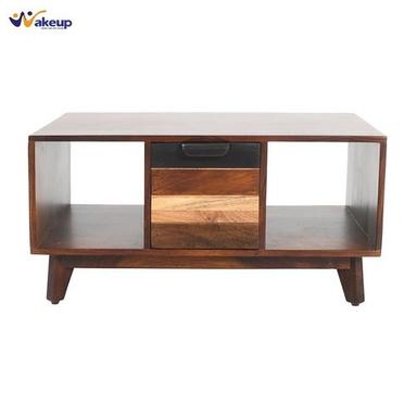 Strong Screw Holding Floor Mounted Termite Resistance Ruggedly Constructed Wooden Tv Table