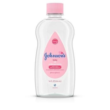 White Pure Mineral Oil To Prevent Moisture Loss Hypoallergenic Johnson'S Baby Oil