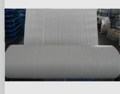 Waterproof Plain Pattern White Roll Pp Woven Fabric For Food Grain Packing.