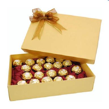 चॉकलेट 100% प्राकृतिक और ताज़ा मीठा चॉकलेट असॉर्टेड उपहार के लिए स्वादिष्ट और स्वादिष्ट चॉकलेट बॉक्स
