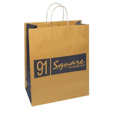 Antistatic Eco Friendly And Durable And Brown Printed Kraft Paper Bags