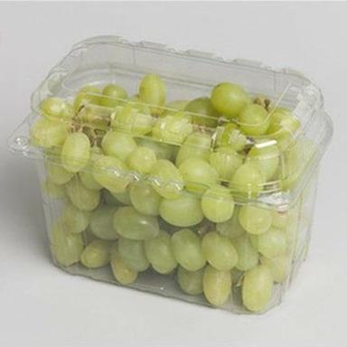 Hygienic And Disposable Transparent Grapes Punnets Packaging Box  Capacity: 20 Liter/Day