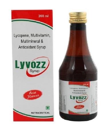 Lycopene, Multivitamin, Multimineral And Antioxidant Syrup, 200 Ml Health Supplements