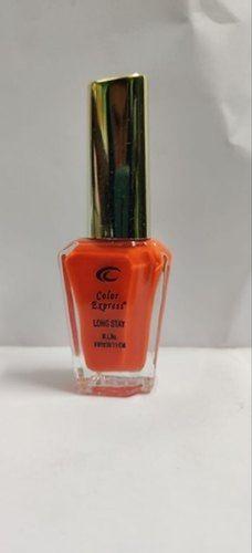 Liquid Color Express Orange Color Nail Paint, Box, Packaging Size: 10 Ml