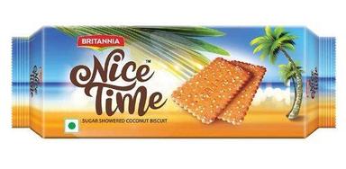 Cookie 100% Vegetarian Hygienically Baked Sugar Showered Crunchy Coconut Biscuits