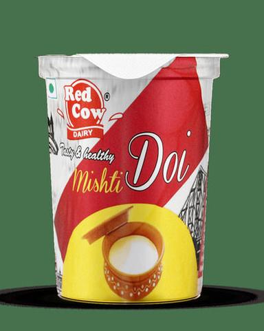 Vitamins, Proteins And Other Minerals Rich, Natural Healthy Red Cow Dairy Pasteurized Mishti Dahi, Pack Of 200G Age Group: Adults