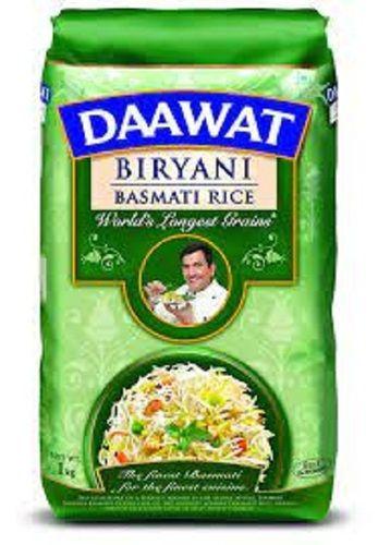 100 Percent Pure Nutrient Enriched Long Grain Daawat Basmati Biryani White Rice Admixture (%): 5%