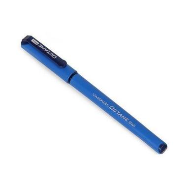  प्लास्टिक स्मज-फ्री और वाटर-रेसिस्टेंट इंक ब्लू बॉल पेन 