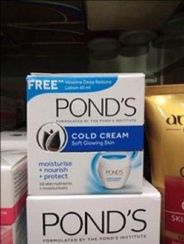 Face Wash Highly Effective Ponds Cold Cream - For Soft Glowing Skin Provides Nourishment