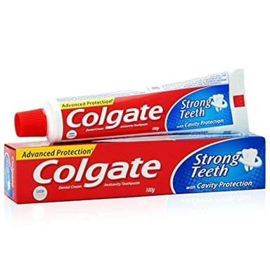 Stainless Steel Colgate Strong Teeth Anticavity Toothpaste Saver Pack India'S No.1(Ram) (Pw)