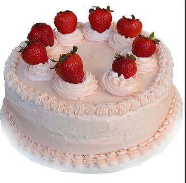 Rich Taste Creamy 100 Percent Pure Yummy And Sweet Strawberry Fresh Cream Cake Fat Contains (%): 1-5 Grams (G)