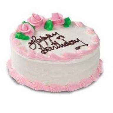 Tasty And Delicious Vanilla Flavored Cake For Birthdays With Fresh Cream Toppings Fat Contains (%): 9 Percentage ( % )