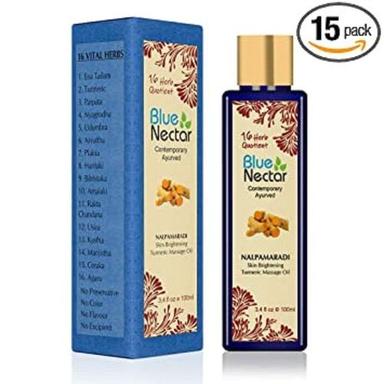 Blue Nectar Nalpamaradi Thailam Skin Brightening Treatment Oil