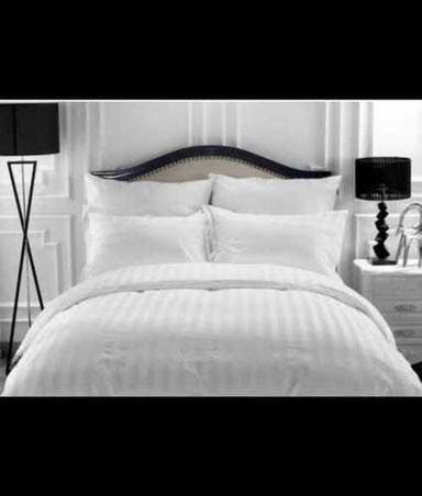 Premium Lightweight Designer/Plain White Soft Bed Linen For Home And Hotel Age Group: Adults