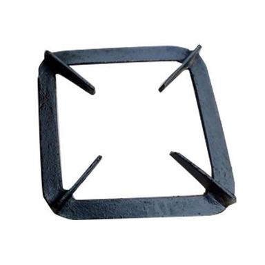 Cast Iron Square Shape Gas Stove Stand Accessories For Kitchen Ci Pan Support 500Gm 