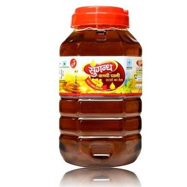 100 Percent Organic Natural Hygienically Processed Mustard Oil For Cooking  Packaging Size: 5 Litre