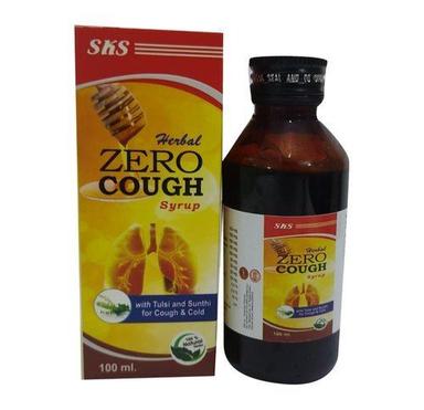 Herbal Zero Cough Syrup (Pack Size 100 Ml) Cool And Dry Place