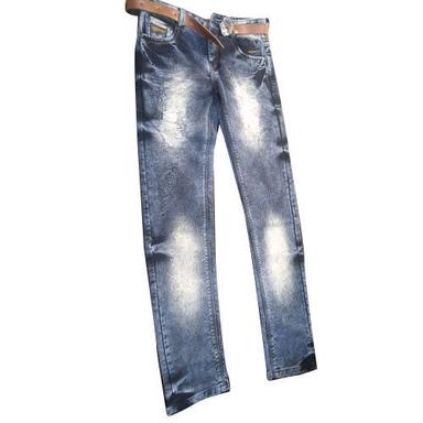 Durable Skin Friendly And Long Lasting Casual Wear Boy Denim Blue Jeans Age Group: 10-12 Years