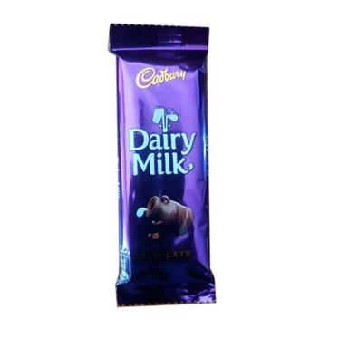 Hygienically Packed Mouthwatering And Sweet Taste Cadbury Dairy Milk Chocolate Pack Size: 50G