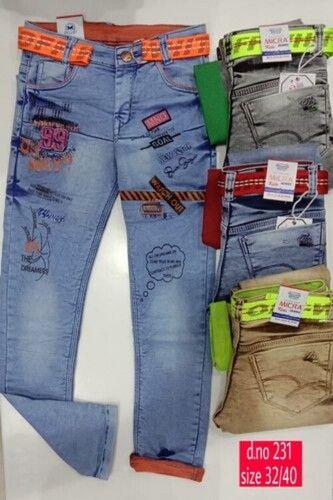 Stylish Pro Ethics Denim Party Wear Kids Jeans  Age Group: 3-4 Years