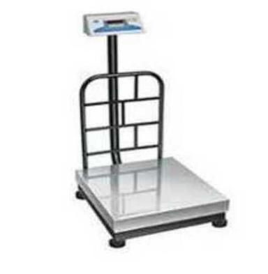 Silver Industrial Stainless Steel Digital Platform Weighing Scale For Commercial And Industrial Use