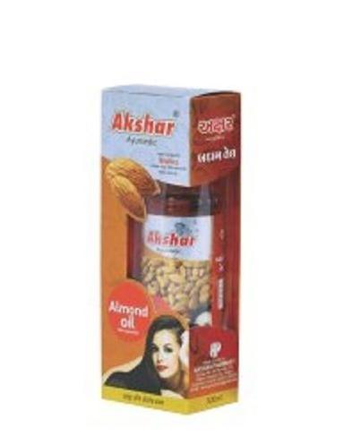 100% Natural Smooth Strong And Silky Reduce Hair Fall Herbal Akshar Almond Oil 