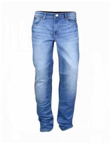 Mens And Boys Blue Casual Regular/Slim Fit Denim Jeans With Front Pocket Age Group: >16 Years