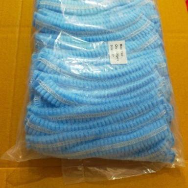 Blue 100 Percent Eco Friendly And Non Woven Disposable Surgical Cap